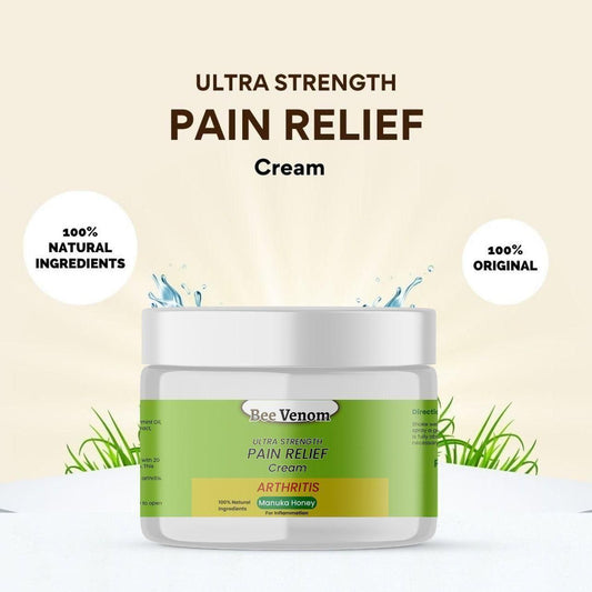 Bee Venom Ultra Strength Pain Relief Cream Buy 2 Get 2 Free!