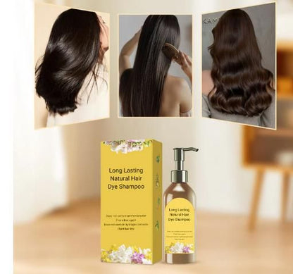 Japanese Long Lasting Natural Hair Dye Shampoo (🔥Buy 1 Get 1 Free🔥)