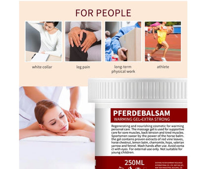 PFERDEBALSAM Horse Balm Gel,  Joint & Muscle Soothing Support